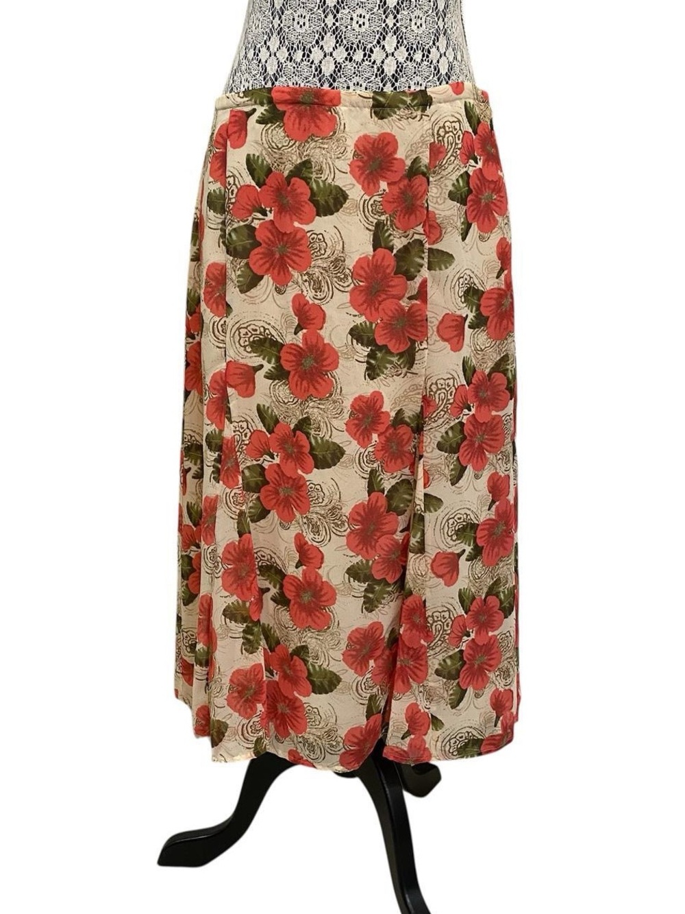 Croft & Barrow Floral Maxi Skirt